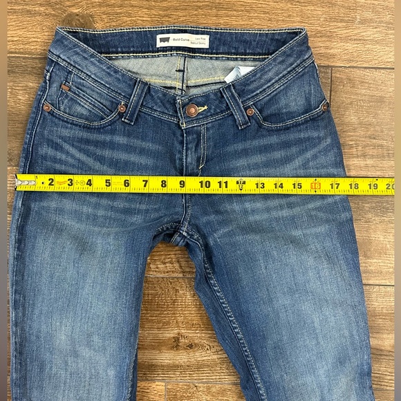 Levi’s Bold Curve Low Rise Bootcut Skinny Flare Jeans 9M/28 - Picture 5 of 11
